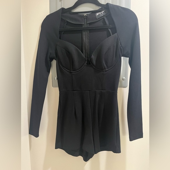 Nasty Gal long sleeve romper - Picture 1 of 4